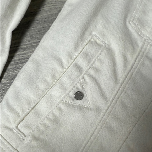 Liverpool Women's White Jean Jacket Size XS - Picture 2 of 6